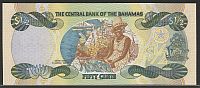 Bahamas, 2001 Fifty Cent Note, A1306441, GemCU(b)(200).jpg